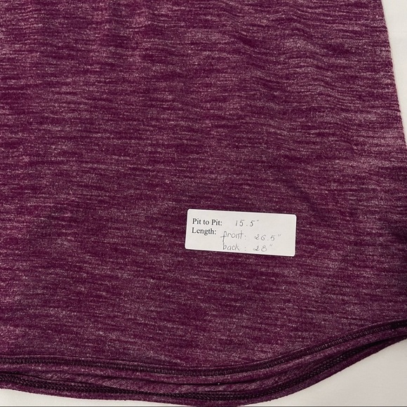 ❤️Lululemon Essential Tank Top in Heathered Chilled Grape A1 - Picture 6 of 6